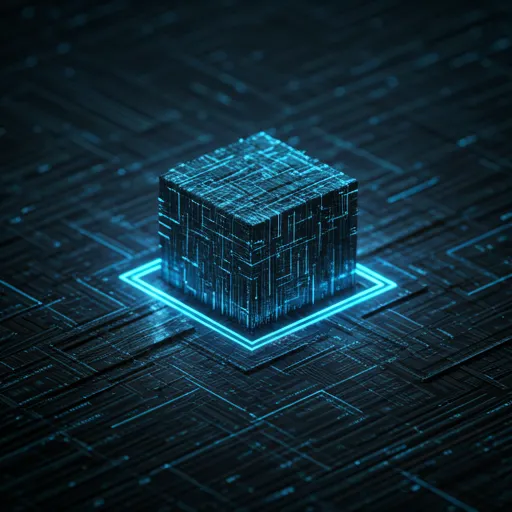 digital matrix background